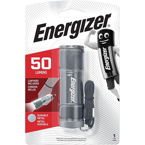 مصباح LED صغير من المعدن فضي