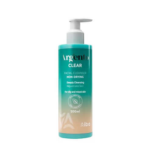 Argento Clear Facial Cleanser For Oily & Mixed Skin Type - 200 Ml