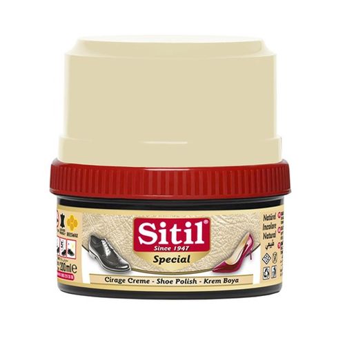 Sitil Cream Shoe Polish Transparent 50 Ml