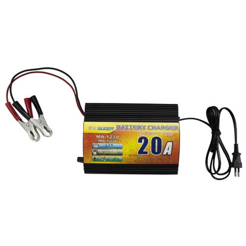 SUOER Battery Charger 12V 20AH