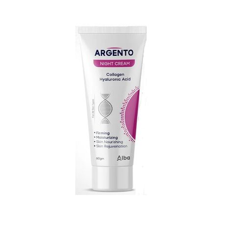 Argento Night Cream With Collagen - 60gm