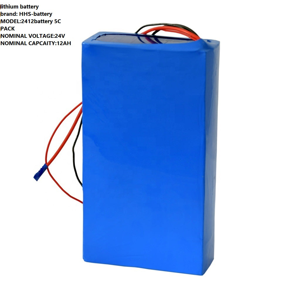 lithium battery, 24 volts, 12AH/5C