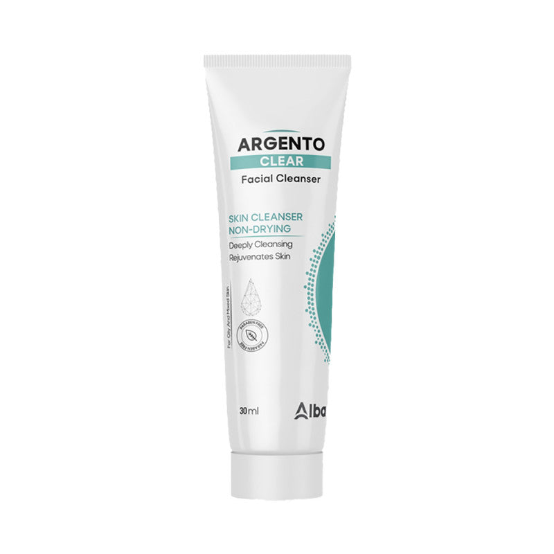 Argento clear facial cleanser skin cleanser 30ml
