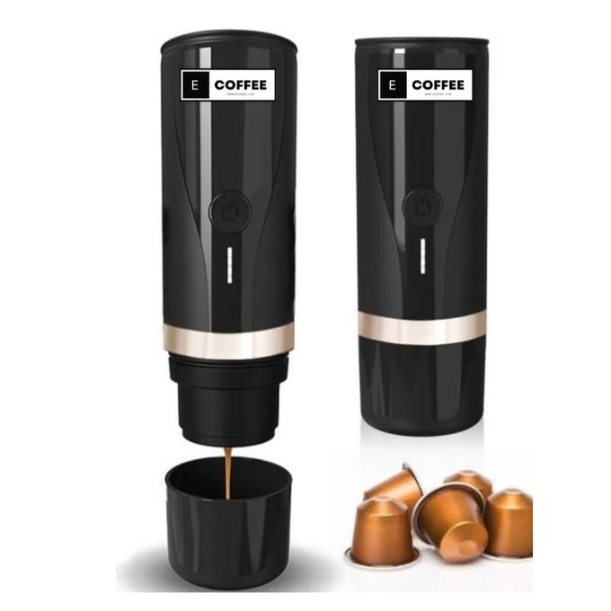 Ecoffee Cup Portable Espresso Maker, Self Heating, Compatible With Capsules And Coffee Powder, 20 Bar Pump, Perfect For Outdoor, Travel, Office And Home (MULTI COLOR)