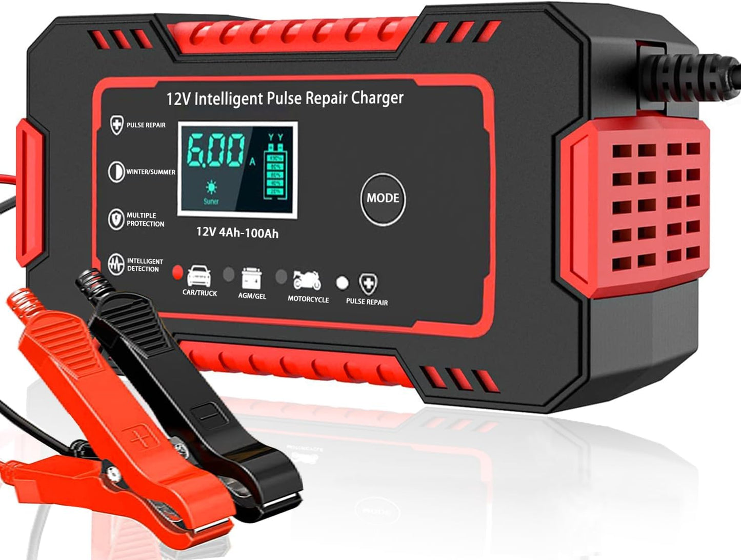 TONGER BATTERY CHARGER 12VOLT - 6 AH شاحن بطارية تونجر