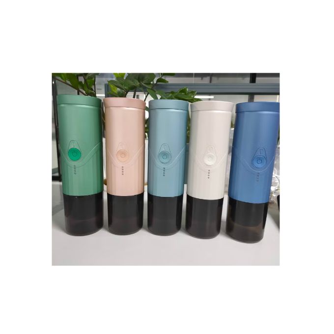 Ecoffee Cup Portable Espresso Maker, Self Heating, Compatible With Capsules And Coffee Powder, 20 Bar Pump, Perfect For Outdoor, Travel, Office And Home (MULTI COLOR)