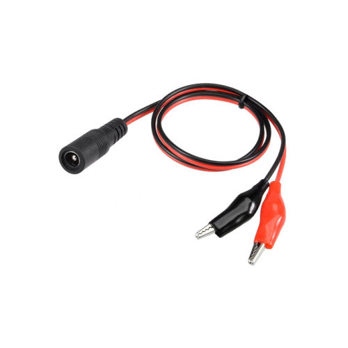 DC Female Jack to Alligator Clips - 20cm