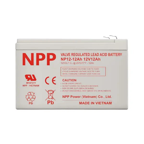 NPP 12V- 12AH MADE IN VITNAME