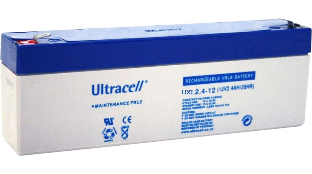 Ultracell 12V 2.4 ah battery uxL