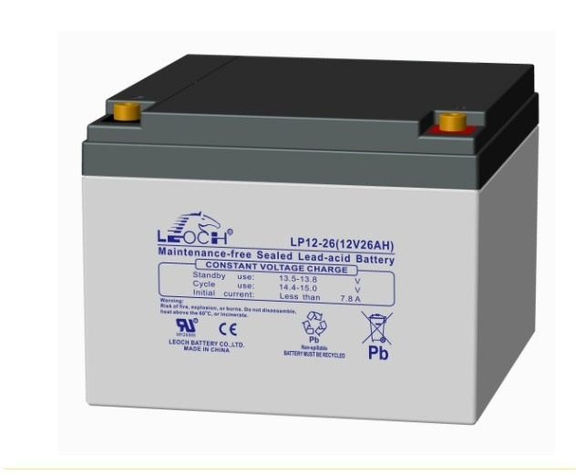 LEOCH 12V26AH Rechargeable