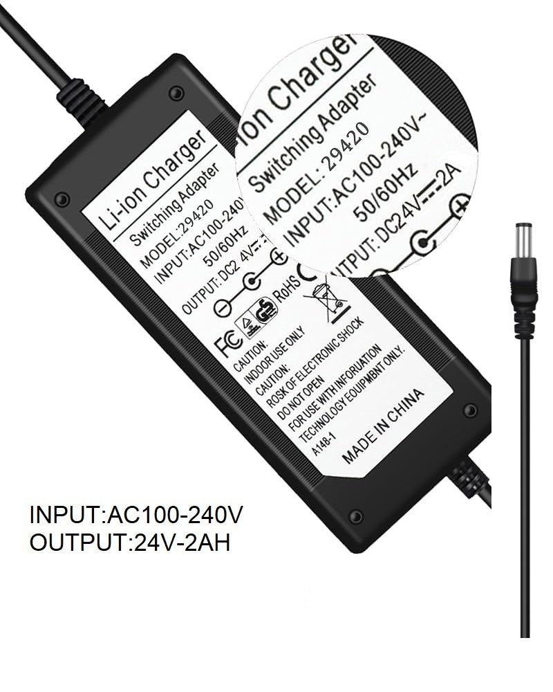 BATTERY CHARGER 24V-2AH