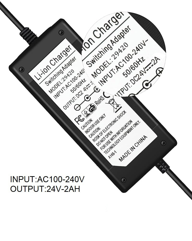BATTERY CHARGER 24V-2AH