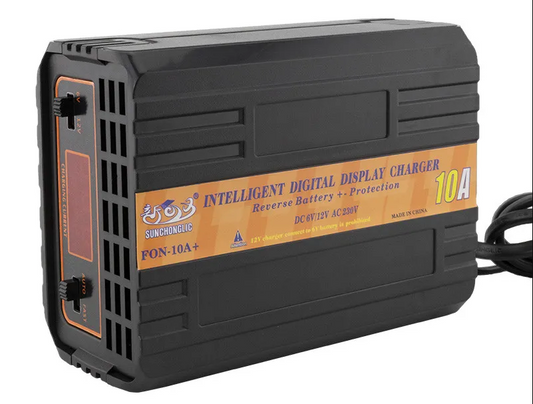 battery charger 6v-12v 10ah