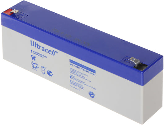 Ultracell 12V 2.4 ah battery uxL