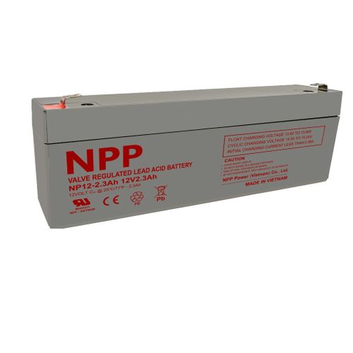 Npp 12 V 2.3 Ah Lead-acid Rechargeable Battery made in Malaysia