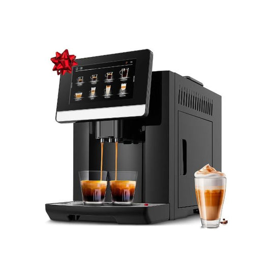 Ecoffee Cup Automatic Coffee Maker with Integrated Grinder - 1550 Watt Black