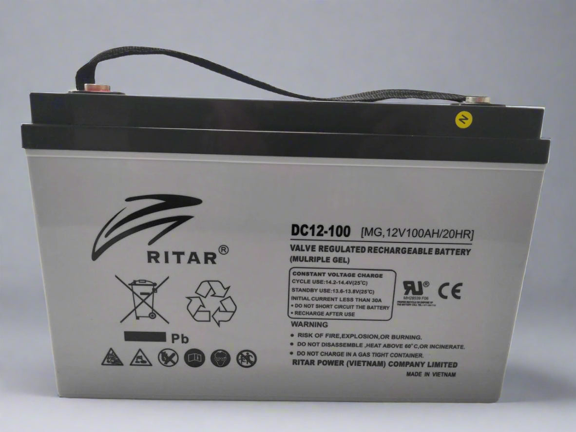 RITAR DC12V-100AH sealed gel rechargeable battery