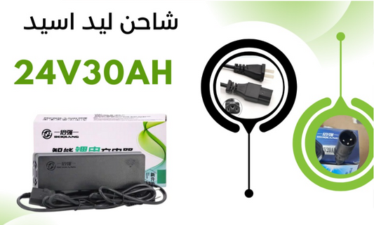 BATTERY CHARGER LEAD ACID 24VOLT - 30AH