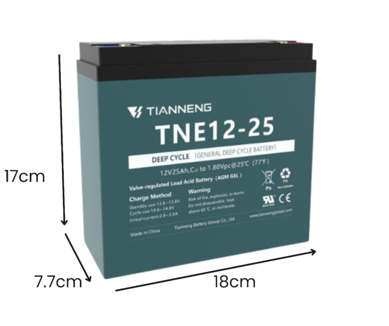TIANNENG 12VOLT - 25AH