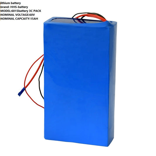 lithium battery, 60 volts, 15AH/3C