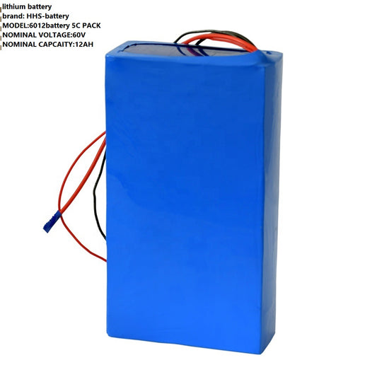 lithium battery, 60 volts, 12AH/3C