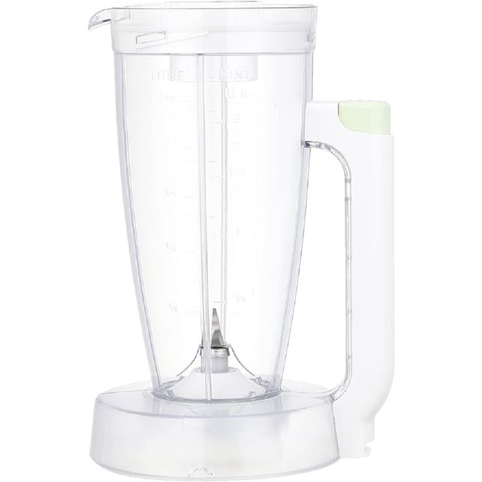 Mienta Chopper with Attachments, 1.5 Liters, 1000W, White - CH-645 with Free Gift 3 Refrigerator Boxes