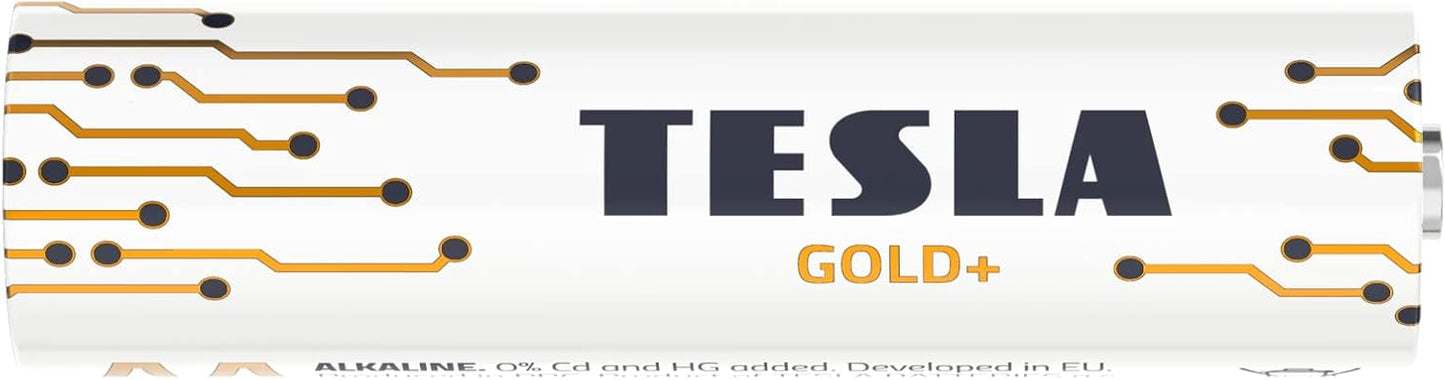 TESLA BATTERIES AA LR6/ 1.5V GOLD+ 2 PCS