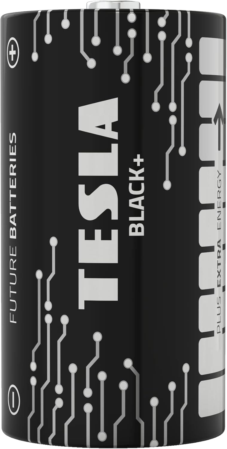 battery black+ D alkaline - plus extra energy battery d blister foil LR20/1.5v pack of 2