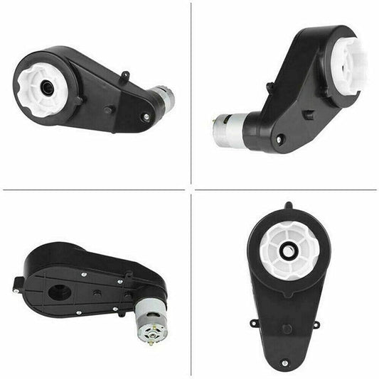 Dual Straight Electric Motor Gearbox 12V