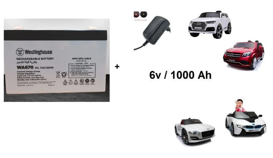 6v/7A battery +6 volt charger