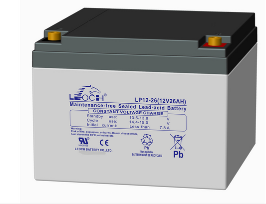 LEOCH 12V26ah battery MADE IN MALYSIA