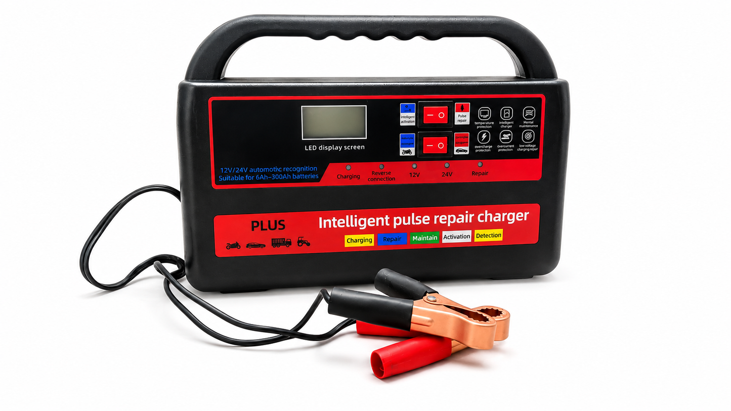 Intelligent Pulse Repair Battery Charger 12V/24V