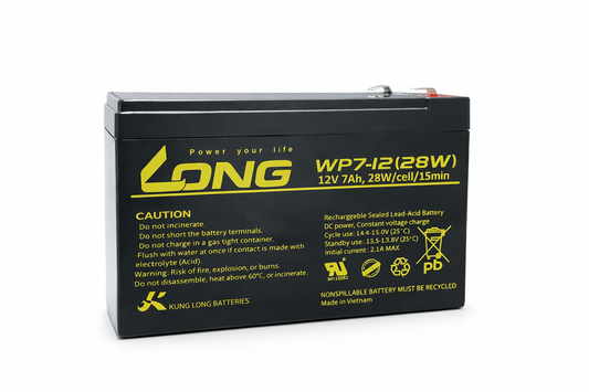 LONG BATTERY 12 VOLT - 7AH