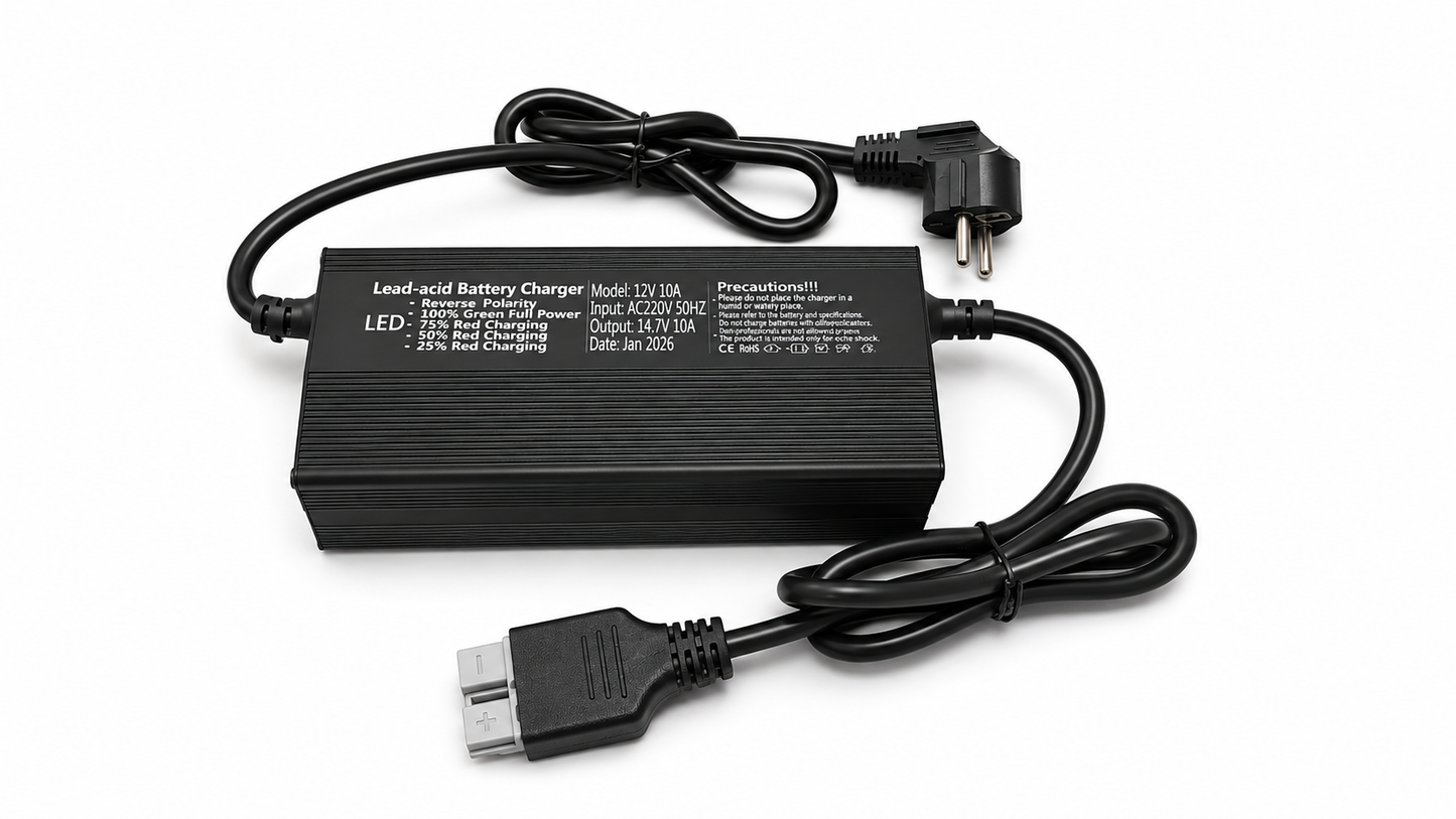 LEAD ACID BATTERY CHARGER 12VOLT - 10AH