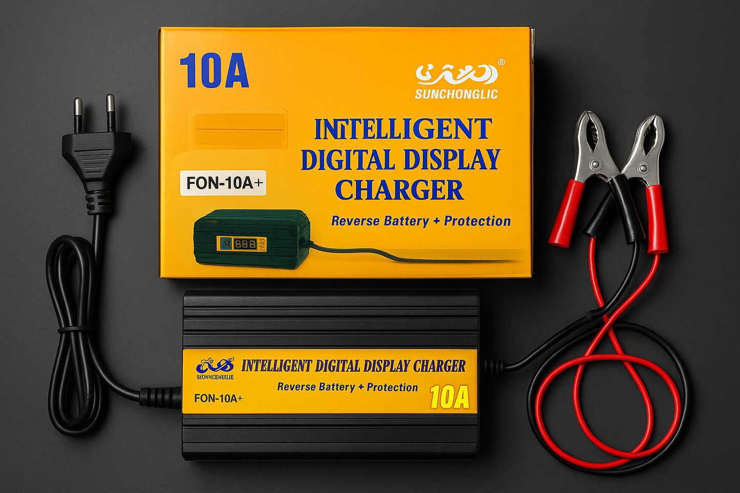 battery charger 6v-12v 10ah