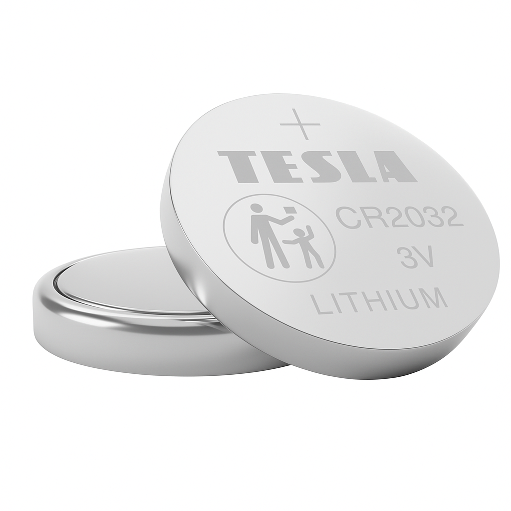 Tesla Batteries CR2032 Lithium 1PCS