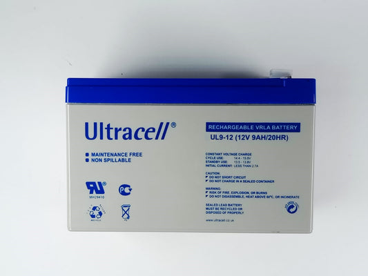 Ultracell 12V 9ah battery ul