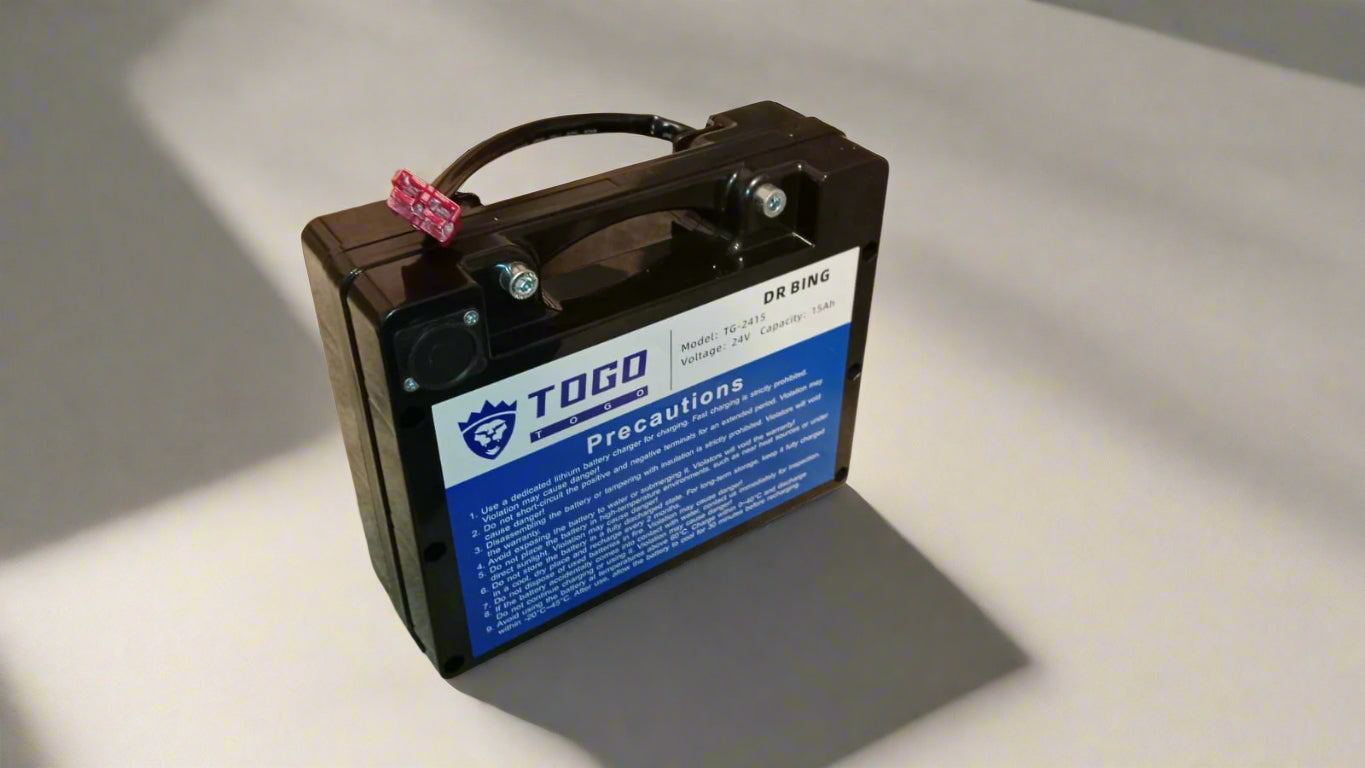 LITHIUM PHOSPHATE BATTERY 24V- 15AH