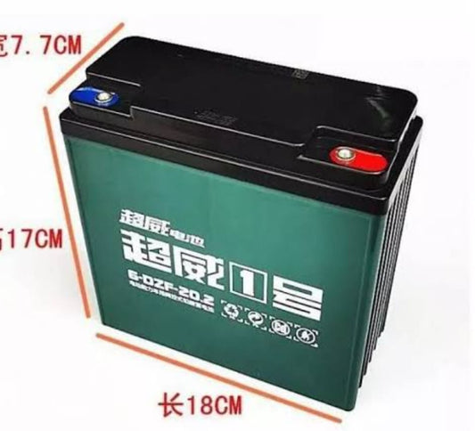 6-MTM-GEL BATTERY 12 V 20.3 AH DZF made in Malaysia