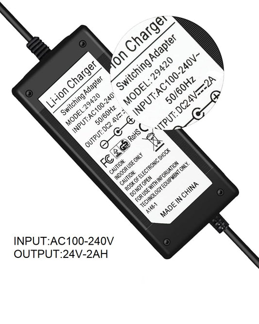 BATTERY CHARGER 24V-2AH