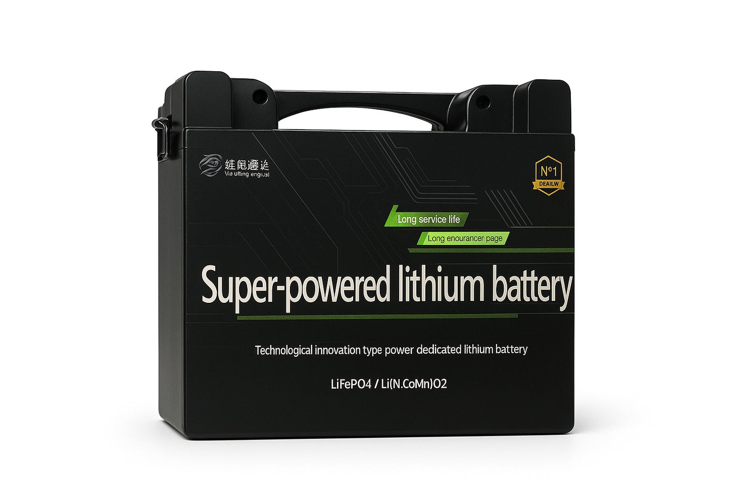 LITHIUM PHOSPHATE BATTERY 24VOLT-30AH