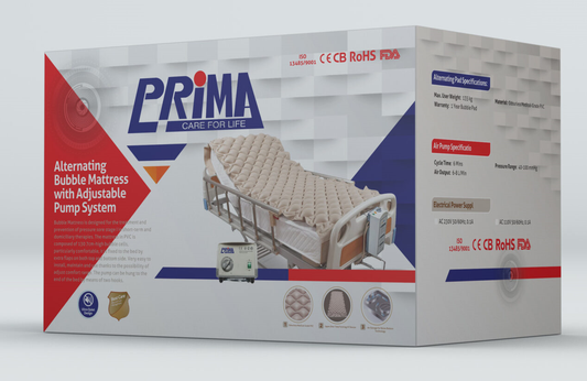 Prima Alternating pressure mattress with adjustable pump system