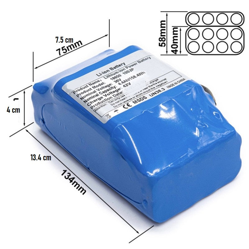 Hoverboard / Segway / Scooter Drift   battery, 36 volts, 4400 A