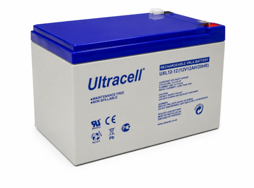 ULTRACELL BATTERY 12VOLT-12AH